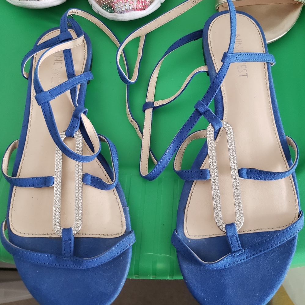 Nine West Strappy Sandals